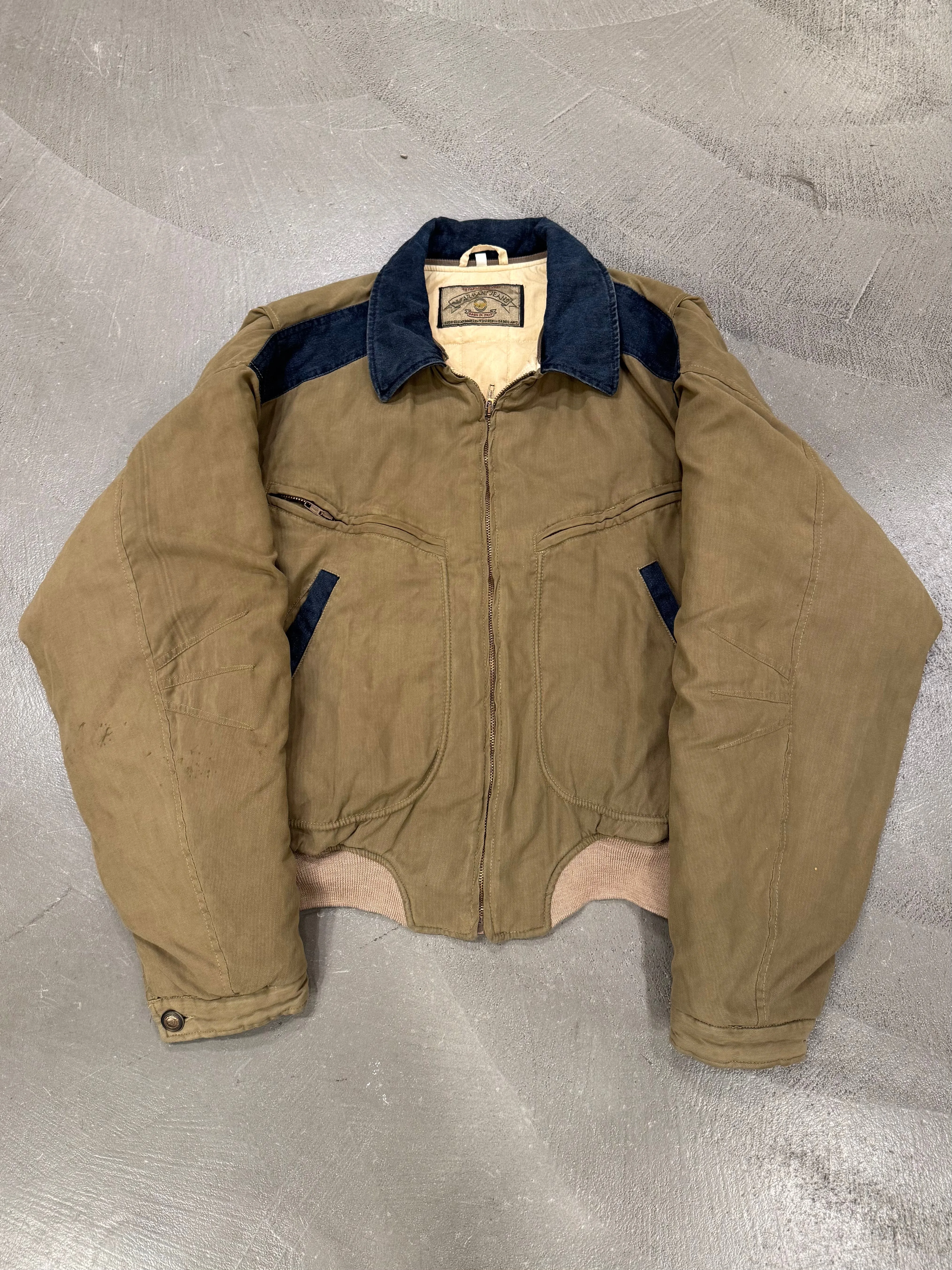 1990s Armani sample cargo bomber jacket