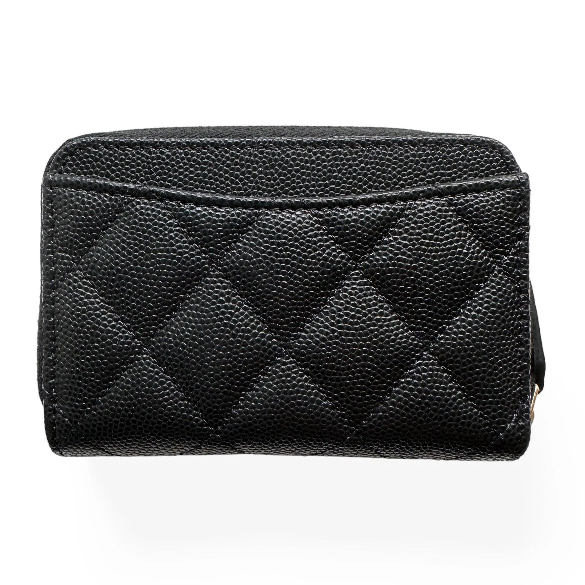 23C Casino Charms Zippy Wallet Coin Purse Black Caviar