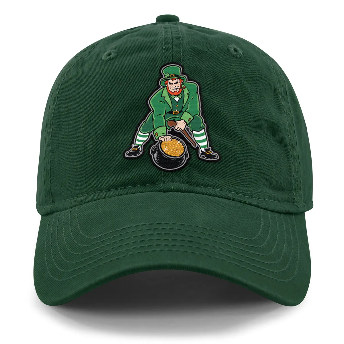 3 Point Stance Saint Pat Dad Hat
