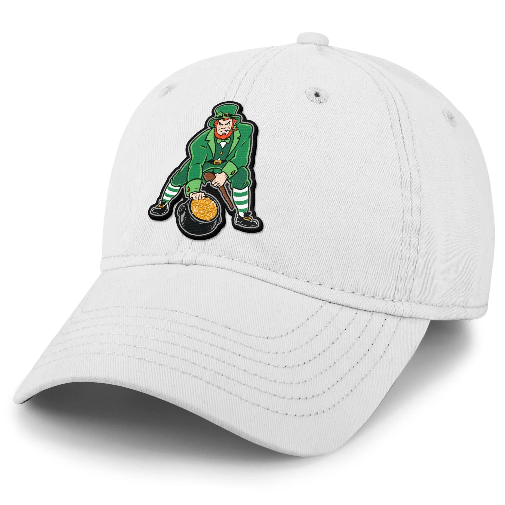 3 Point Stance Saint Pat Dad Hat