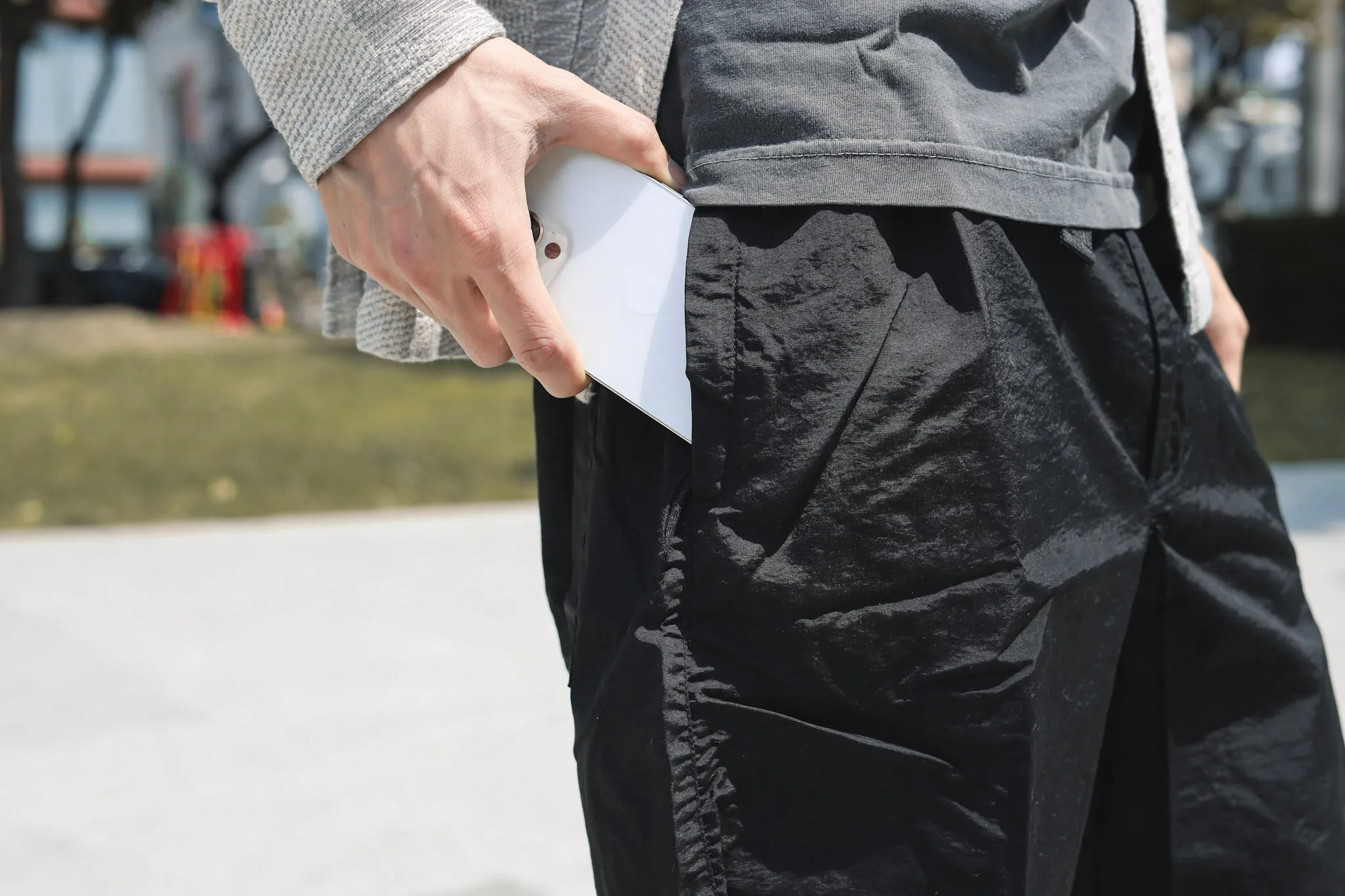 【3sixteen】Trail Shorts Black Nylon / 戶外透氣尼龍短褲