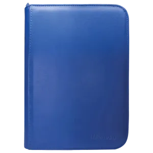 4-Pocket Vivid Zippered PRO-Binder Blue