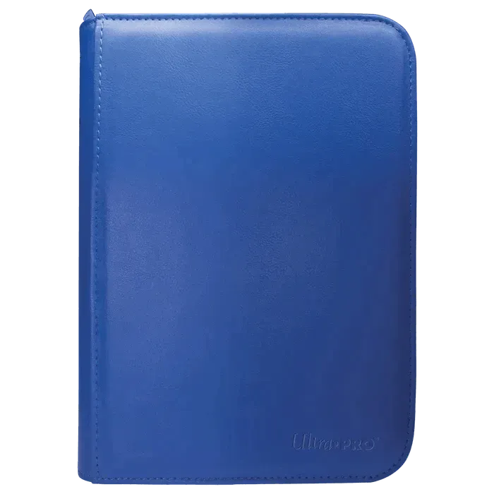 4-Pocket Vivid Zippered PRO-Binder Blue