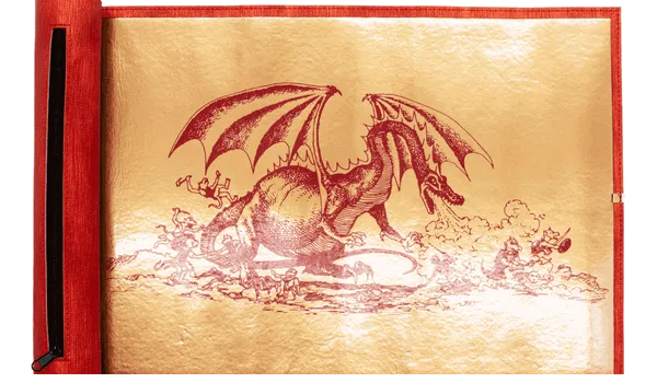 50th Anniversary Dice Scroll for Dungeons & Dragons