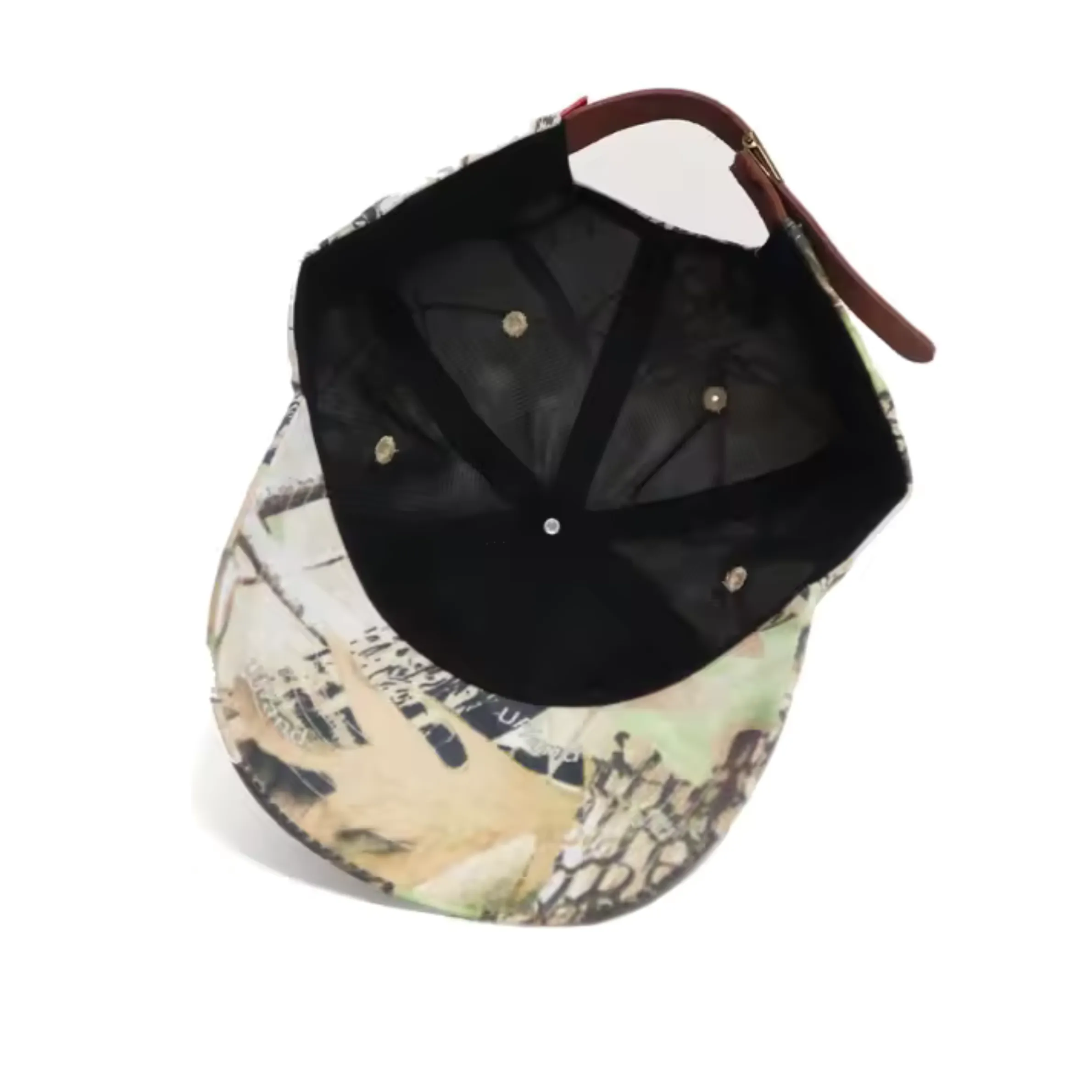 6 Panel Camo Hat