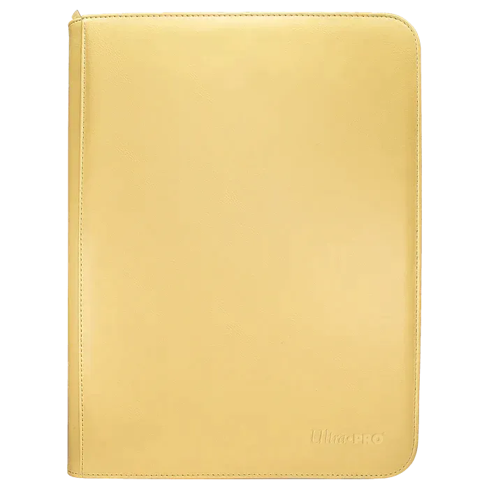 9-Pocket Vivid Zippered PRO-Binder Yellow
