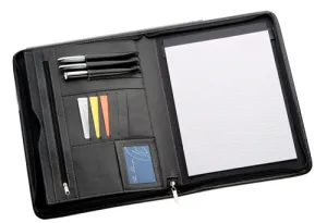 A4 Non Leather Compendium - Black
