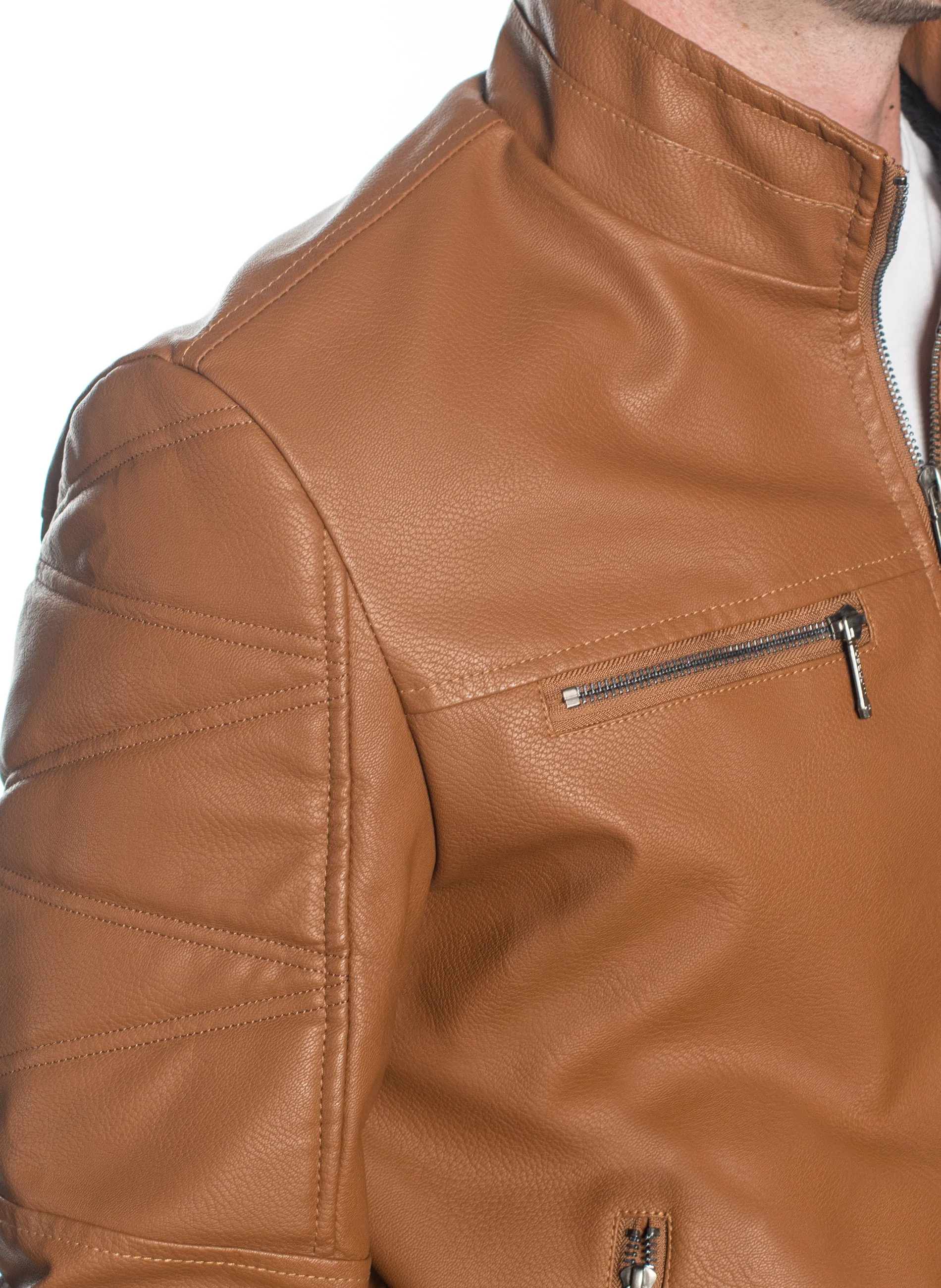 ABRP-8 Pleather Jacket