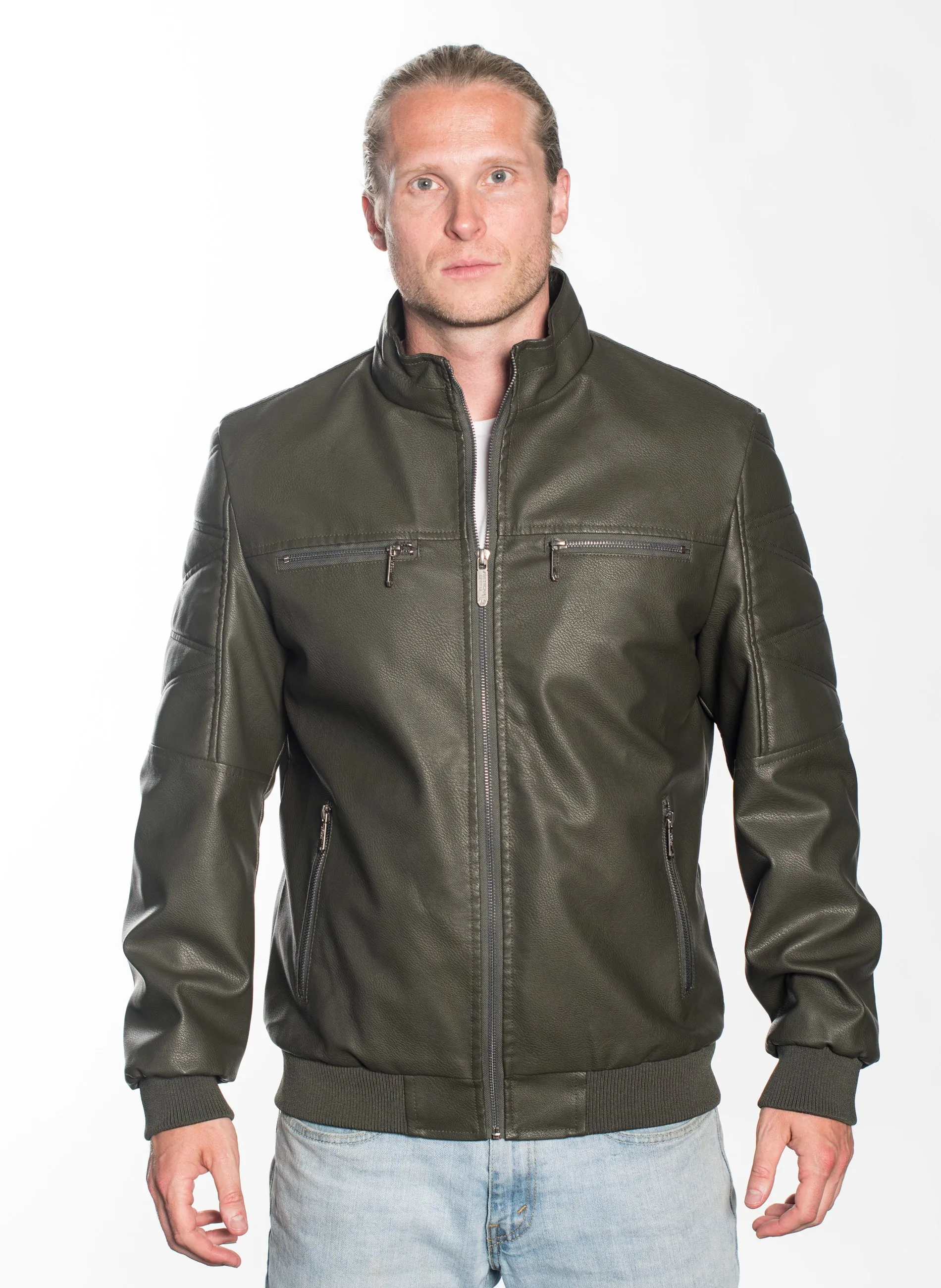 ABRP-8 Pleather Jacket