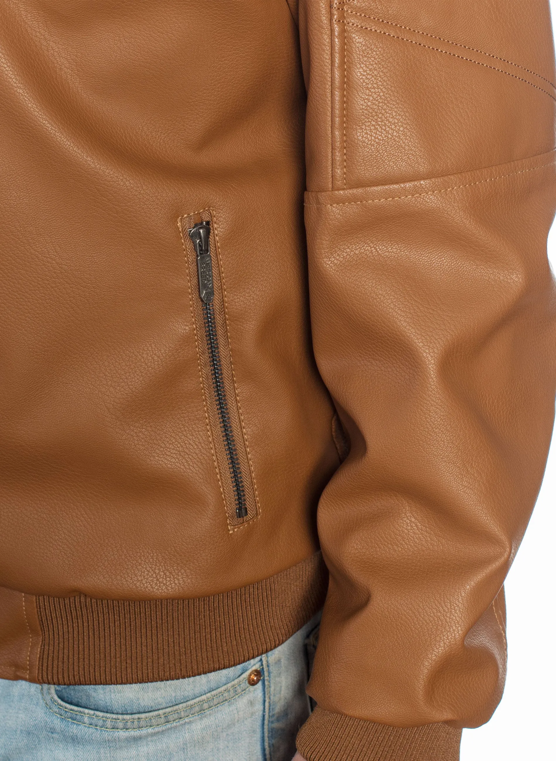 ABRP-8 Pleather Jacket