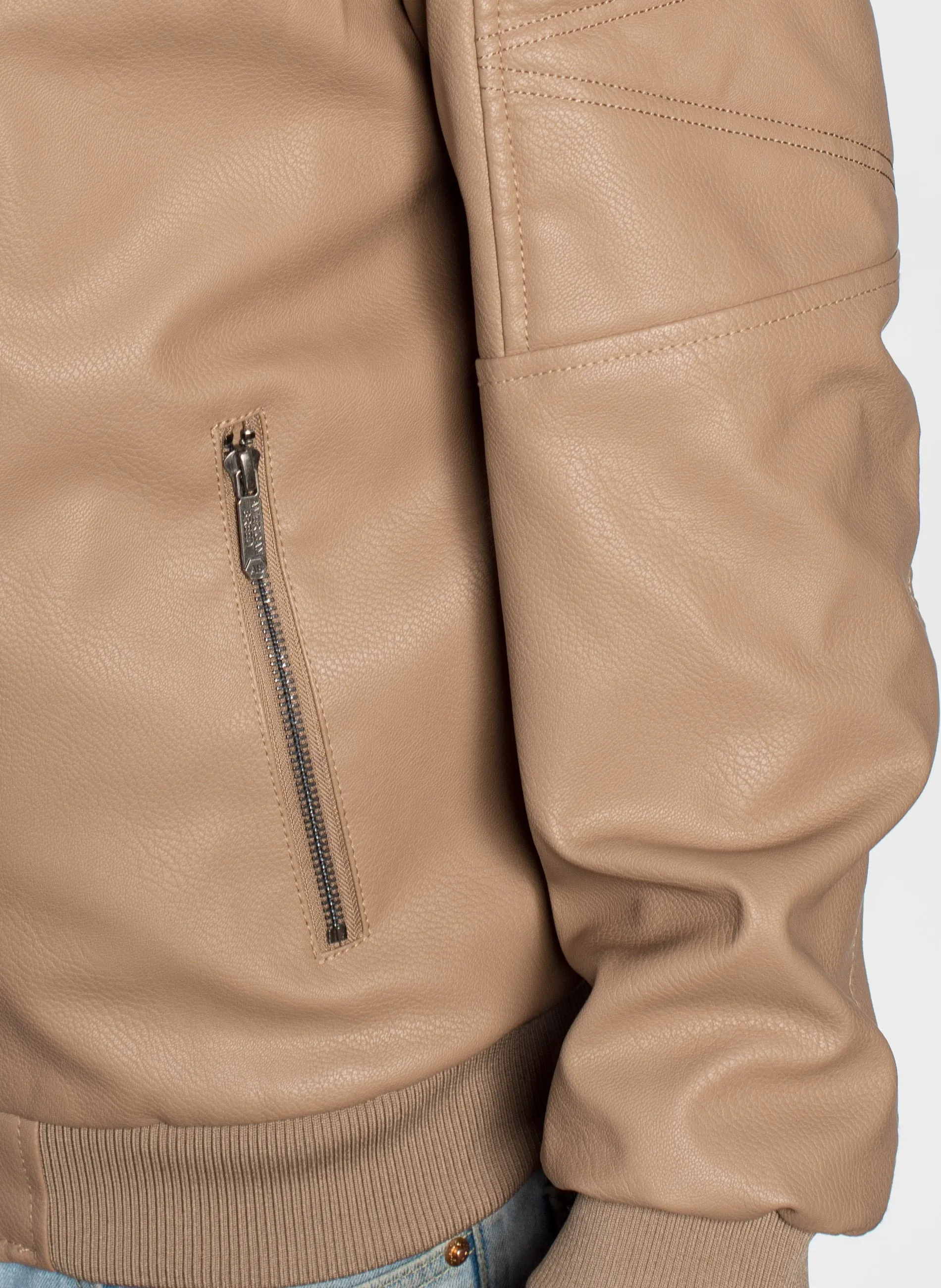 ABRP-8 Pleather Jacket