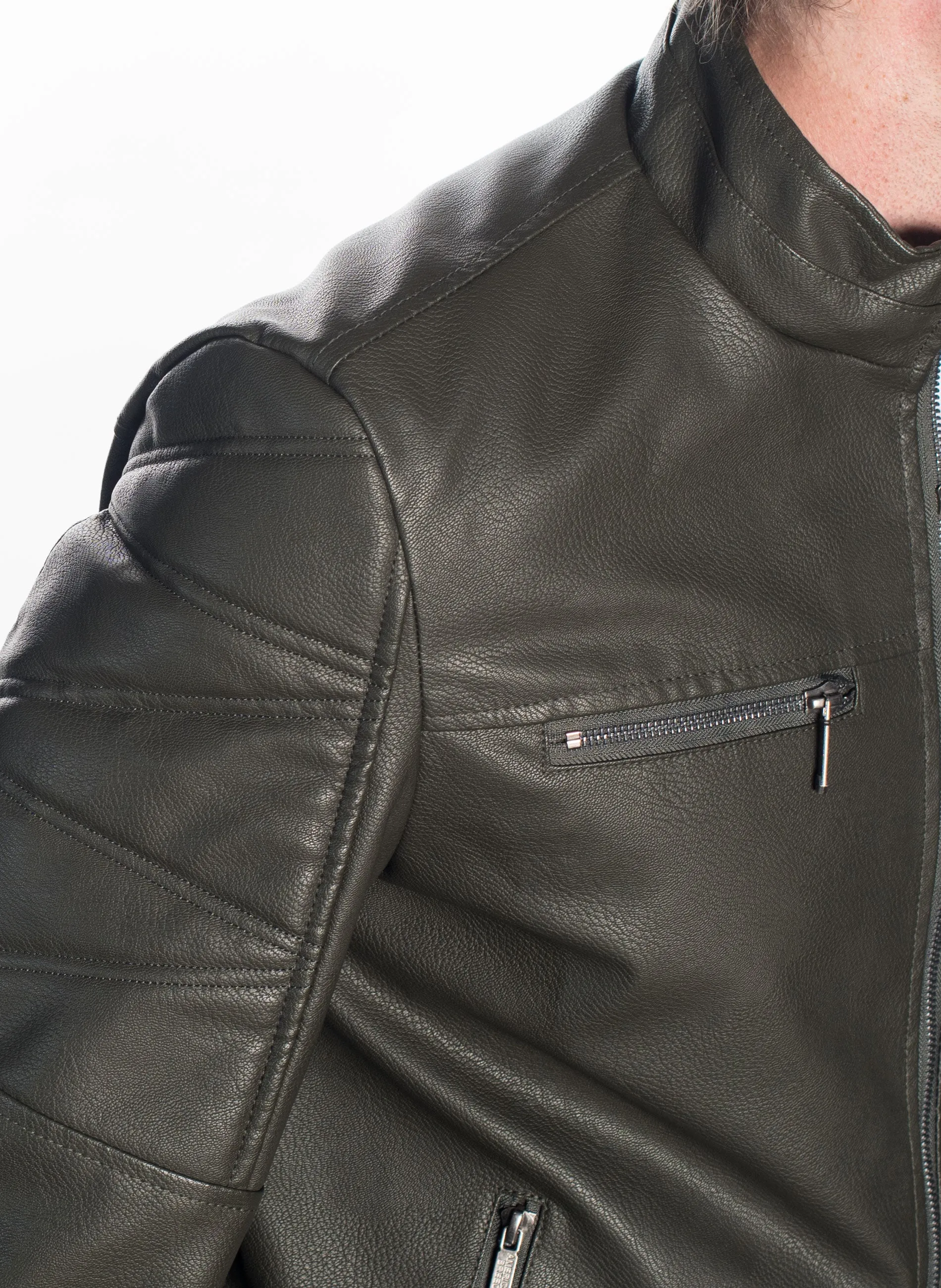 ABRP-8 Pleather Jacket