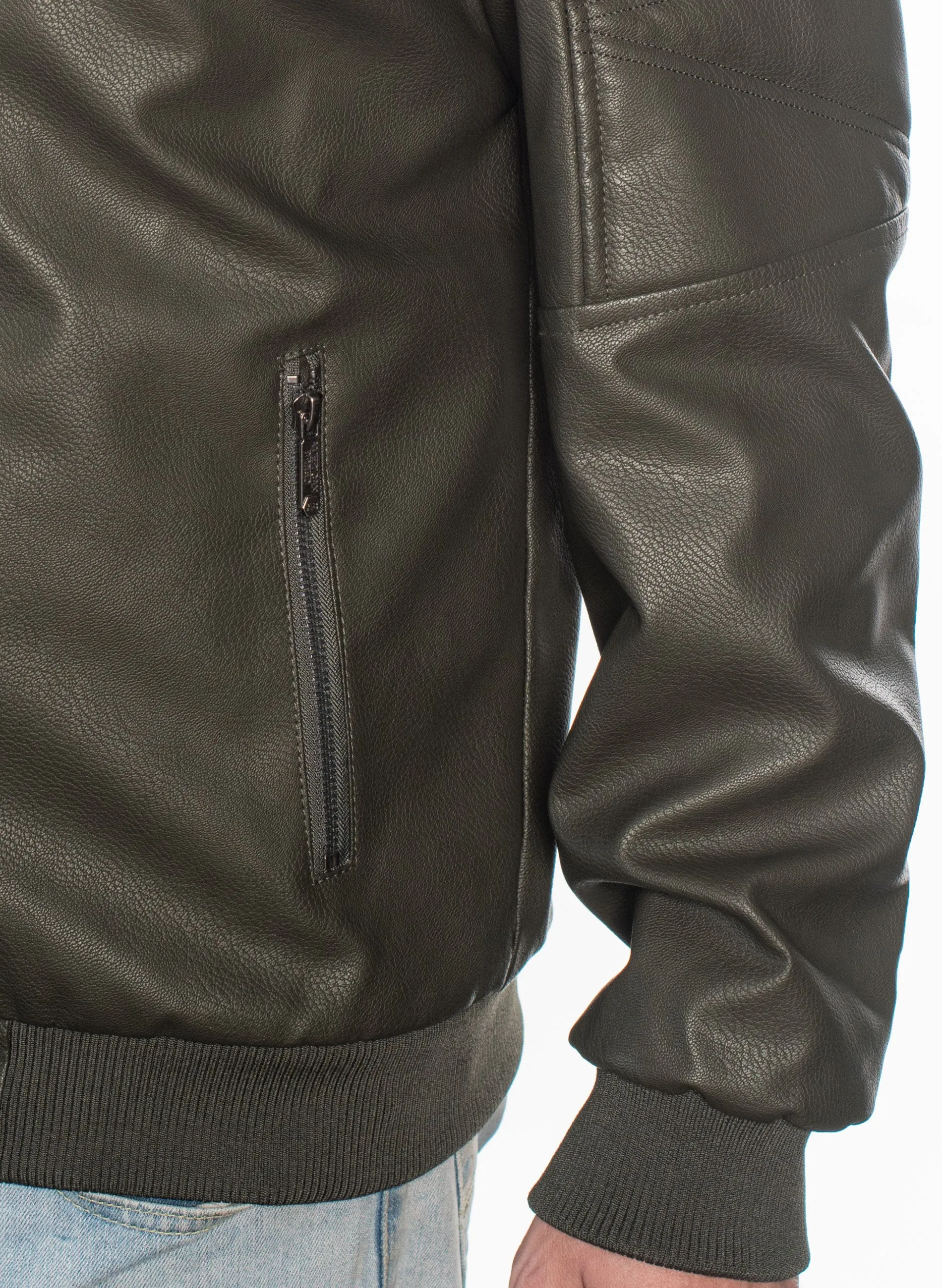 ABRP-8 Pleather Jacket