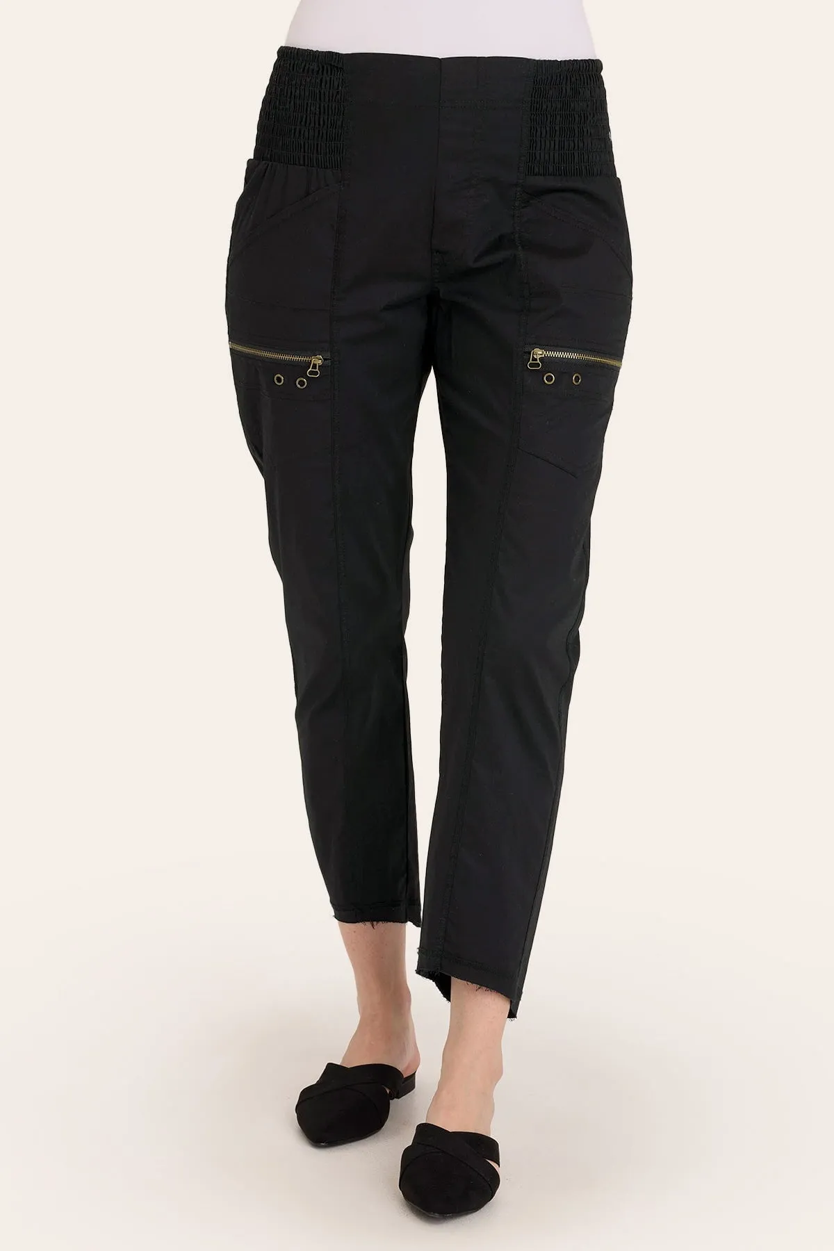 Acker Zipper Slim Pant