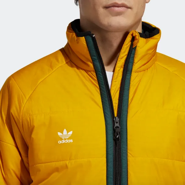 Adidas Midlayer Legacy Gold/Mineral Green/White Jacket