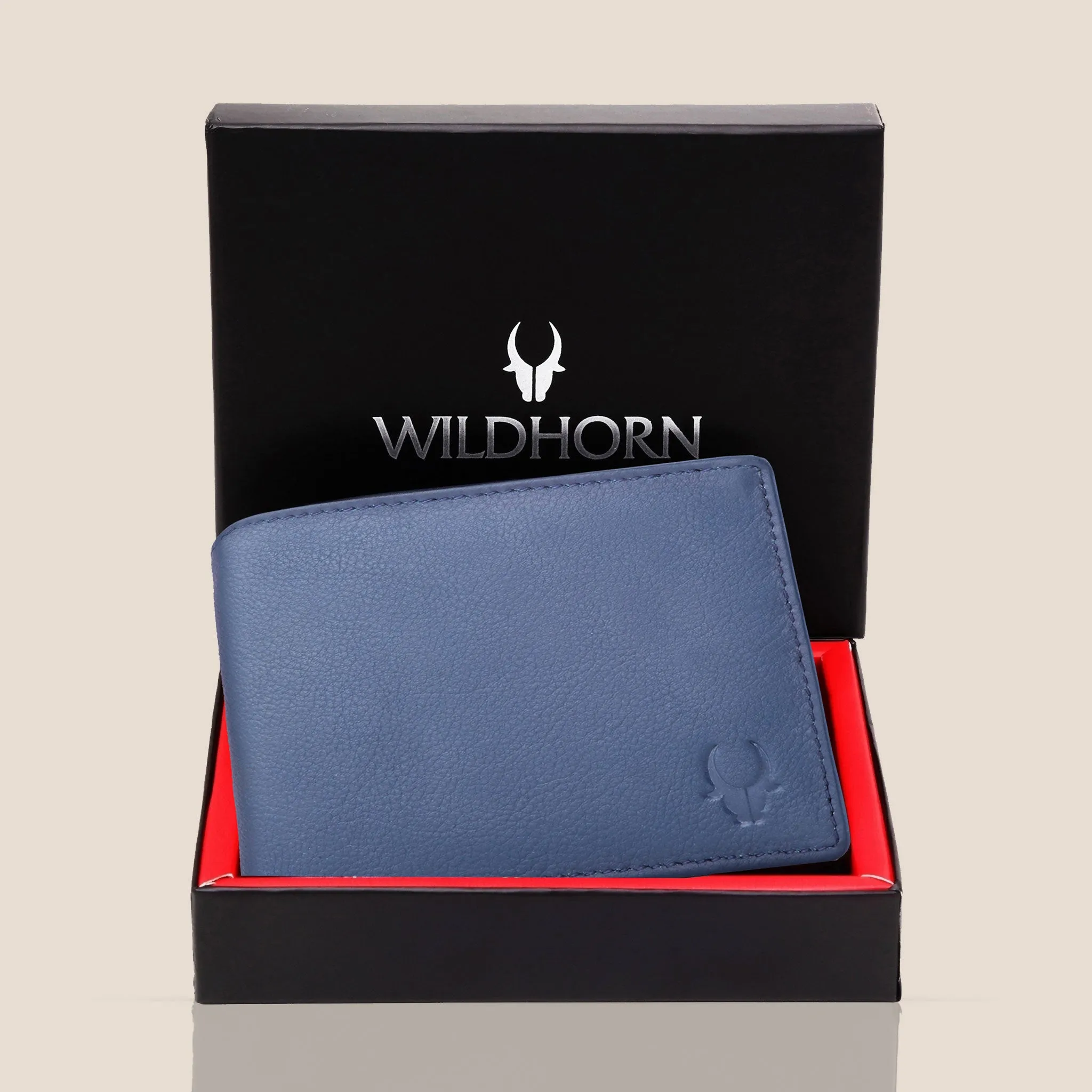 AEMOND RFID Protected Leather Wallet  for Men