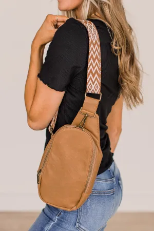 Always On The Go Sling Bag- Tan