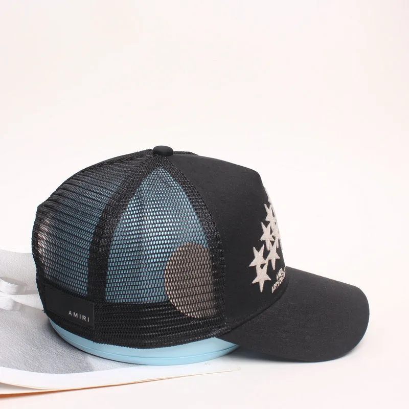 AMIRI Core Logo-Embroidered Baseball Caps