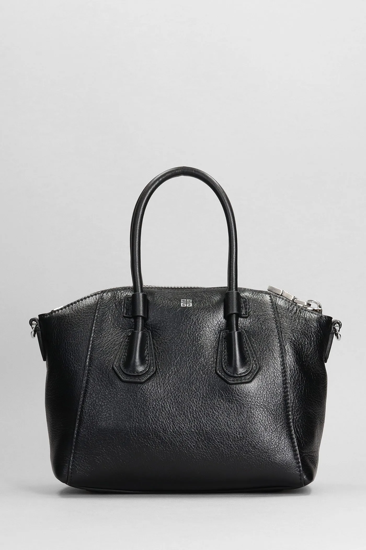 Antigona Hand bag in black leather