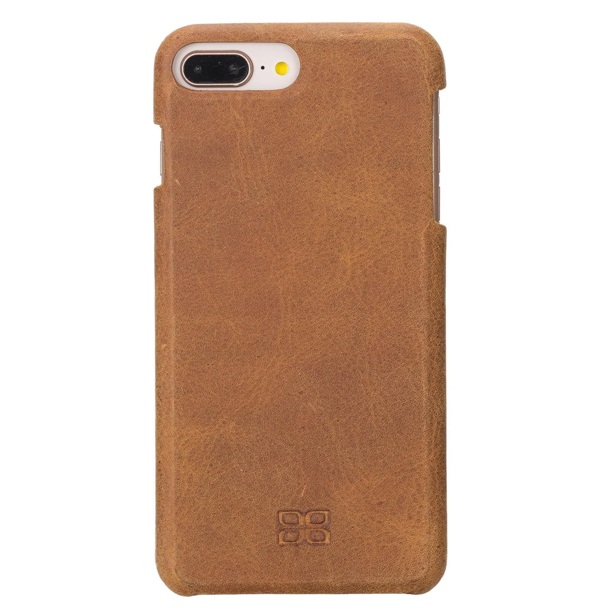 Apple iPhone SE Series Fully Covering Leather Back Cover Case