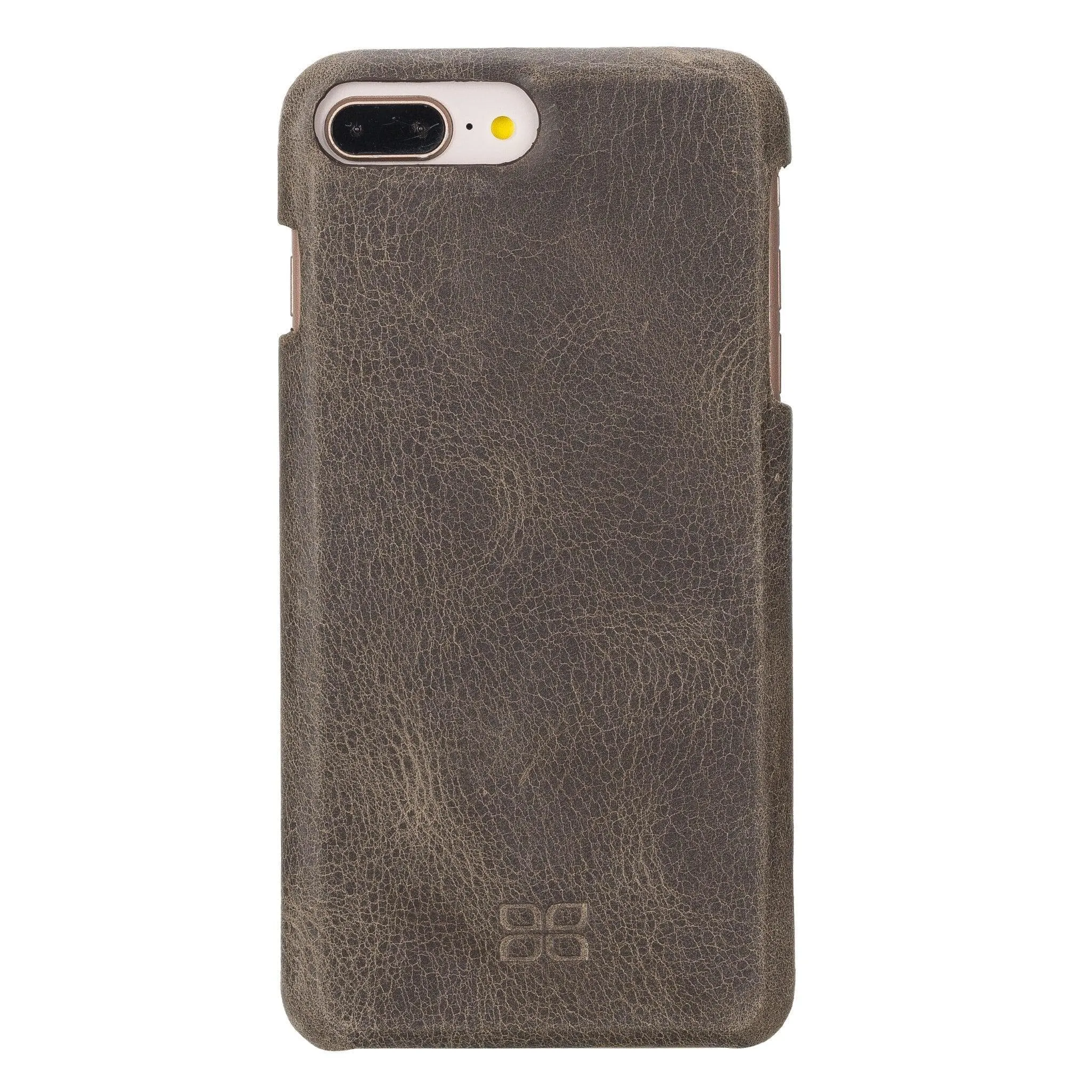 Apple iPhone SE Series Fully Covering Leather Back Cover Case