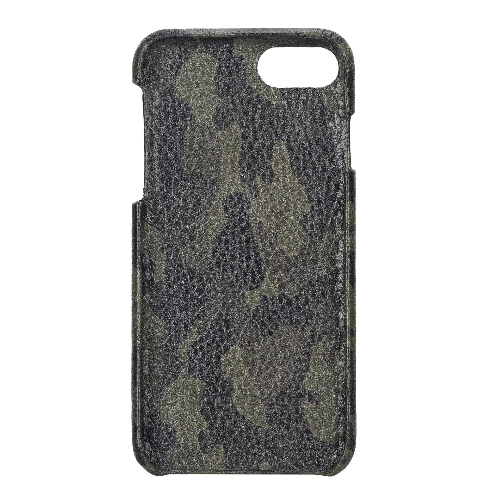 Apple iPhone SE Series Fully Covering Leather Back Cover Case
