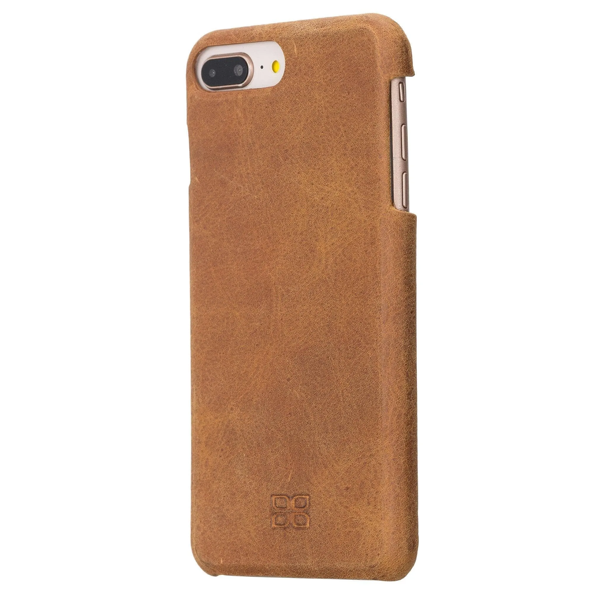 Apple iPhone SE Series Fully Covering Leather Back Cover Case
