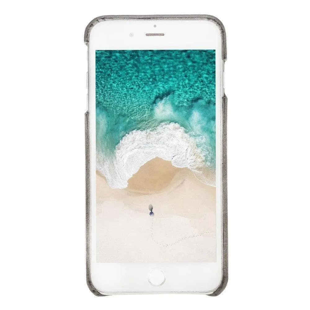 Apple iPhone SE Series Fully Covering Leather Back Cover Case