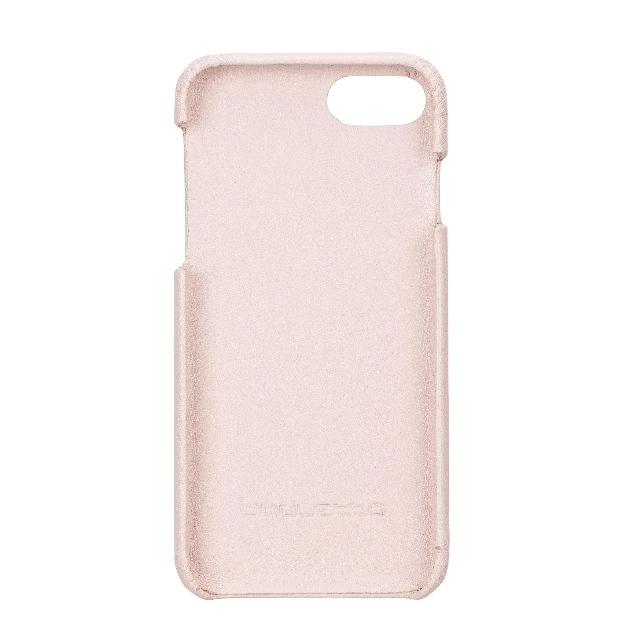 Apple iPhone SE Series Fully Covering Leather Back Cover Case