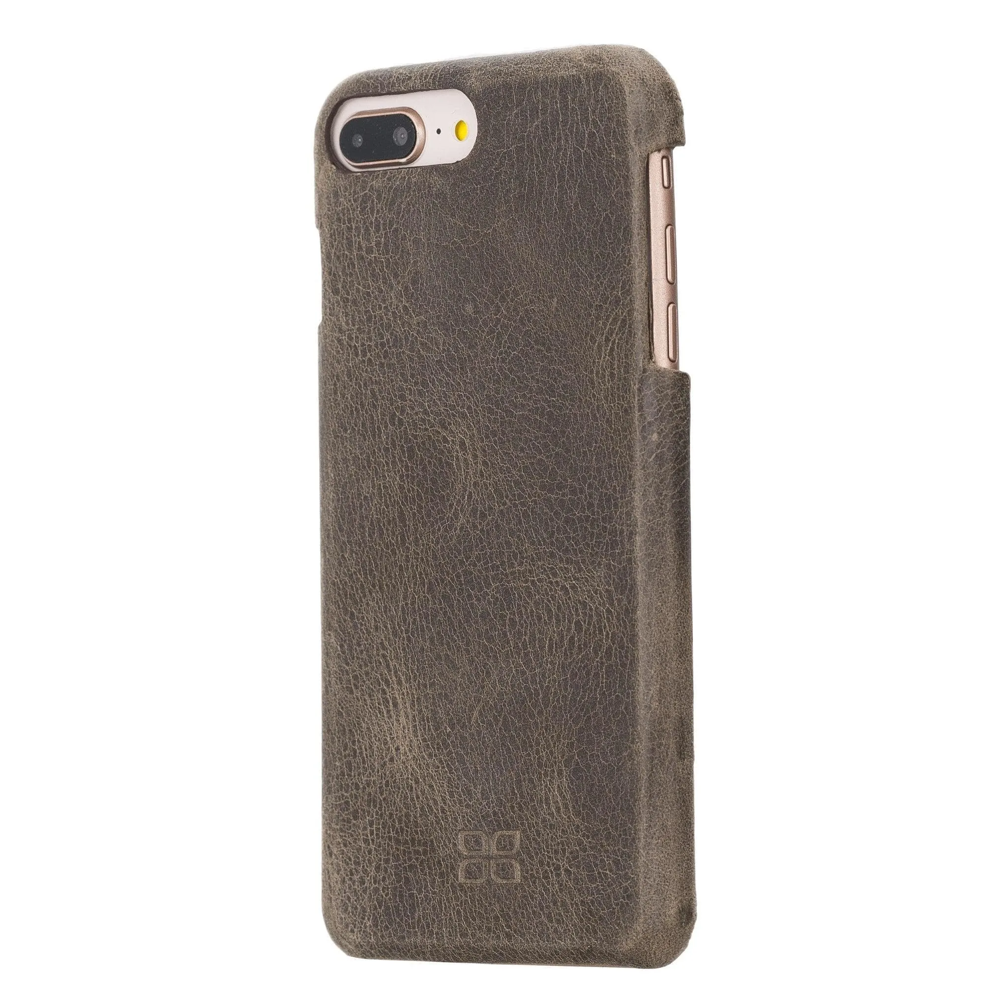 Apple iPhone SE Series Fully Covering Leather Back Cover Case
