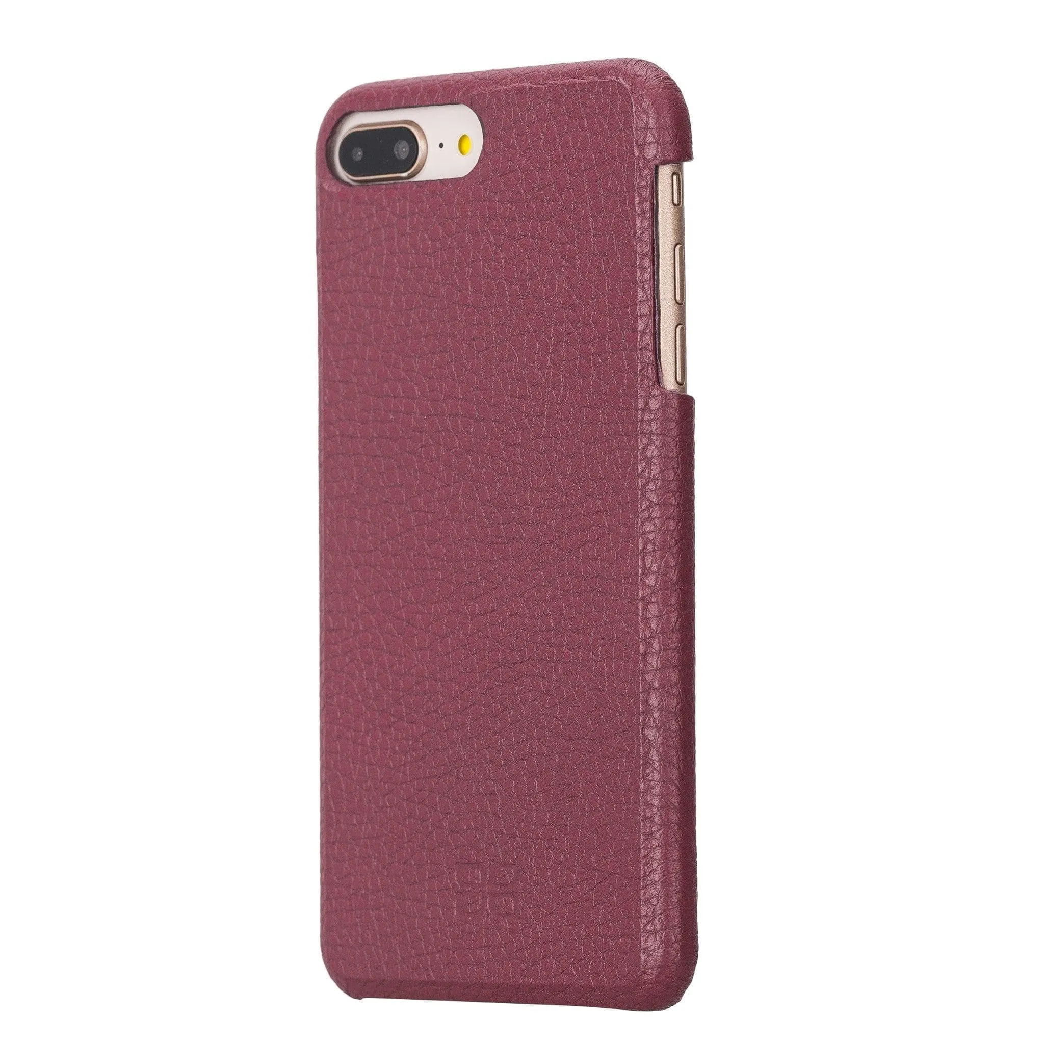 Apple iPhone SE Series Fully Covering Leather Back Cover Case