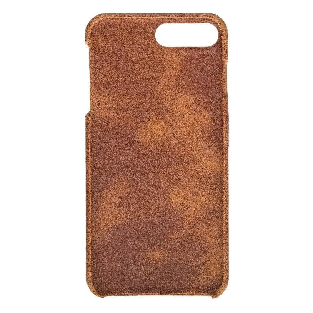 Apple iPhone SE Series Fully Covering Leather Back Cover Case
