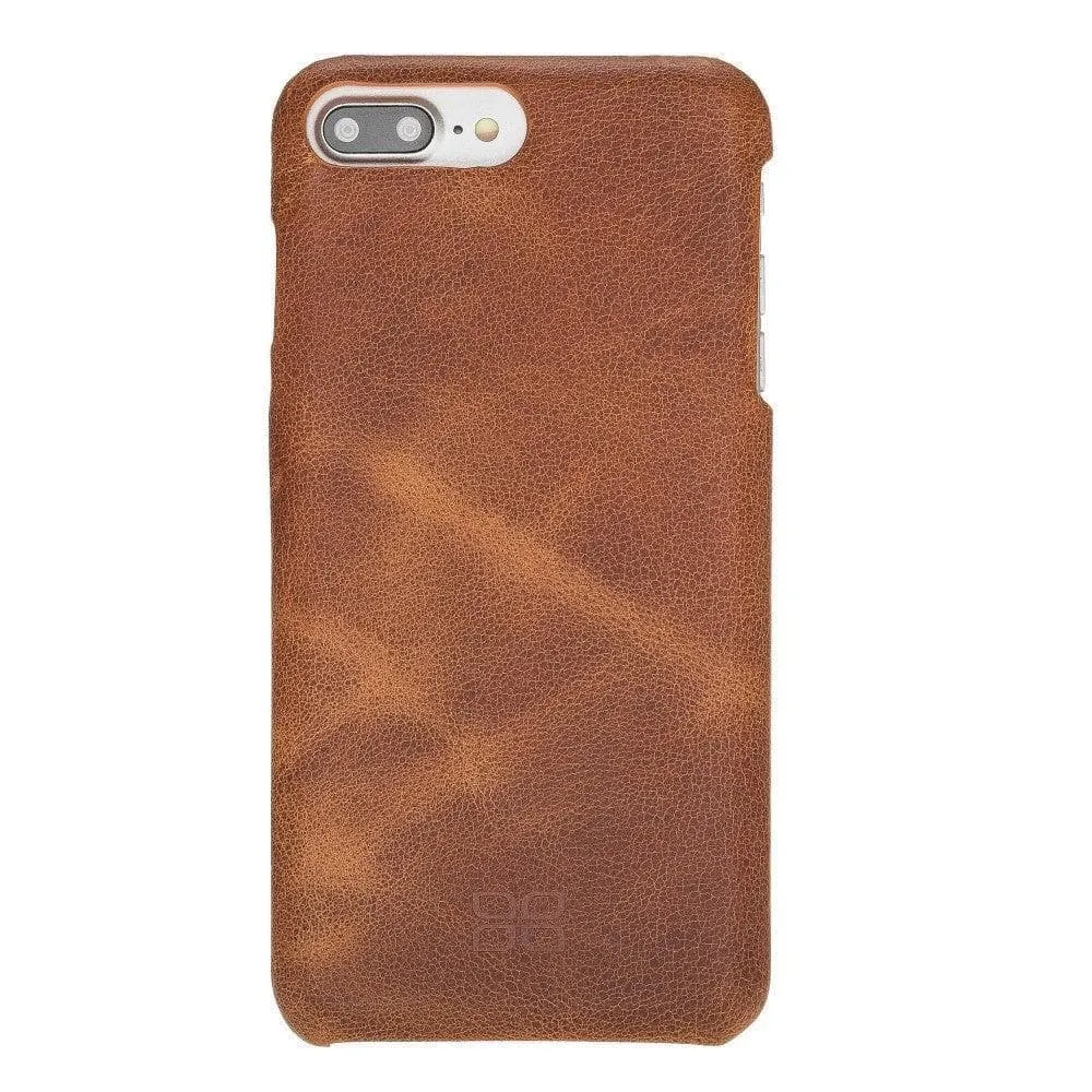 Apple iPhone SE Series Fully Covering Leather Back Cover Case