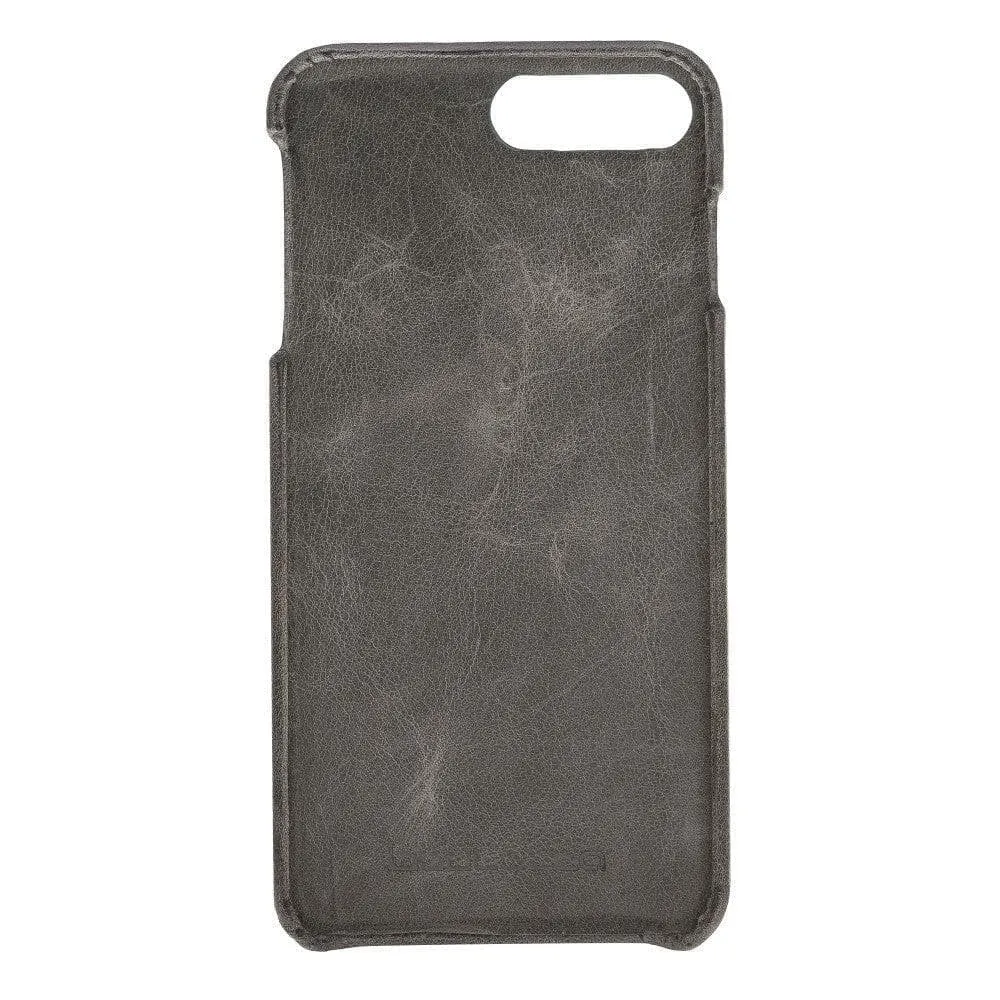 Apple iPhone SE Series Fully Covering Leather Back Cover Case