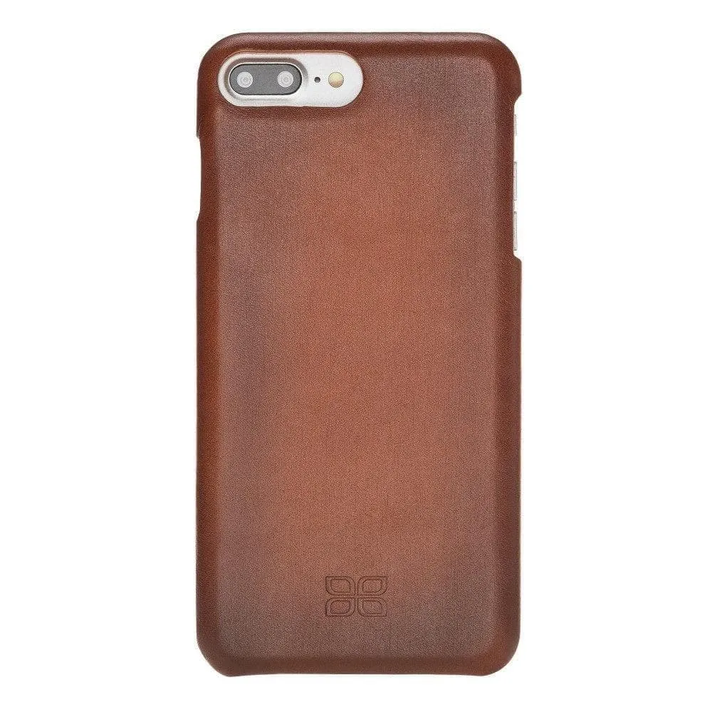 Apple iPhone SE Series Fully Covering Leather Back Cover Case
