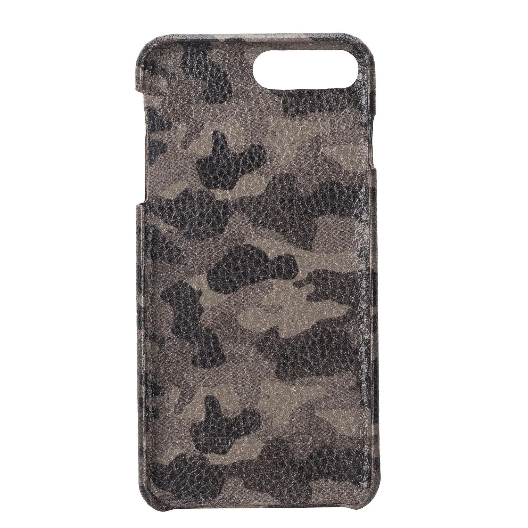 Apple iPhone SE Series Fully Covering Leather Back Cover Case