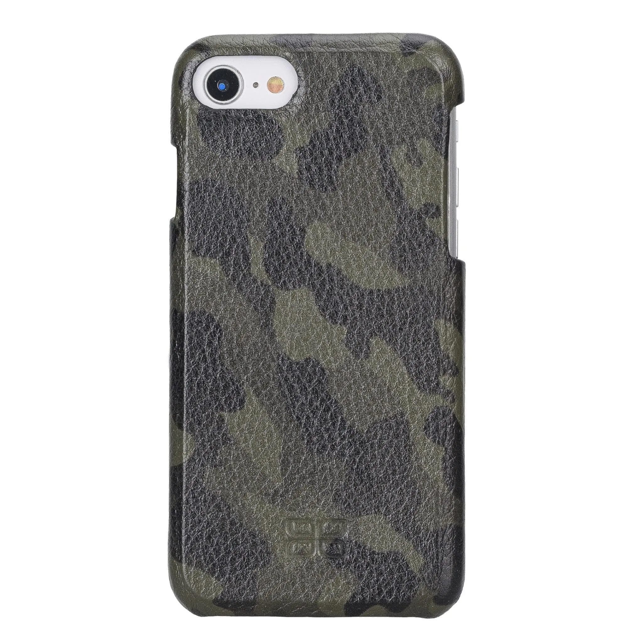 Apple iPhone SE Series Fully Covering Leather Back Cover Case
