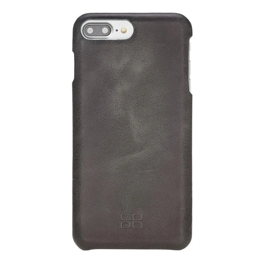 Apple iPhone SE Series Fully Covering Leather Back Cover Case