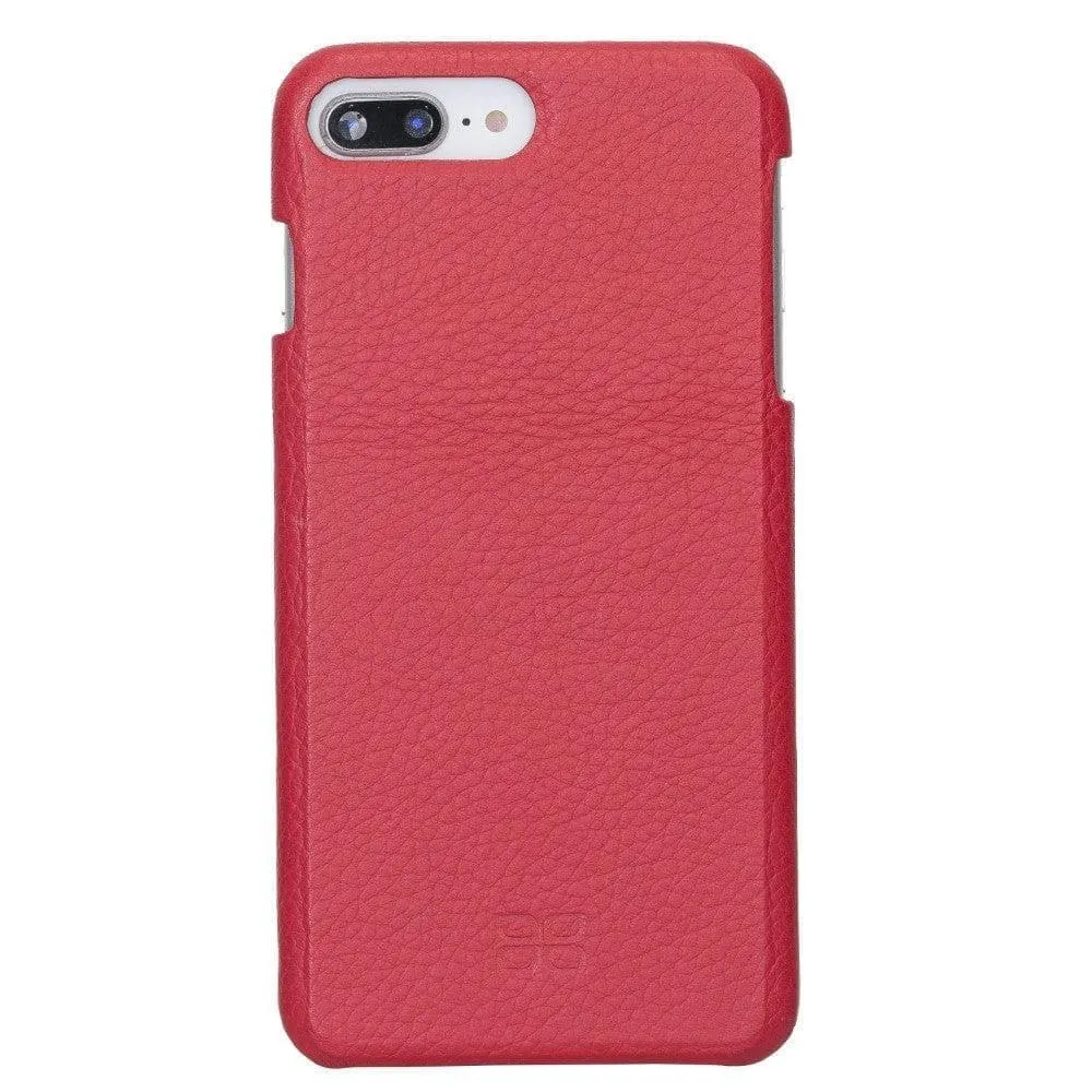 Apple iPhone SE Series Fully Covering Leather Back Cover Case
