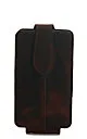 Ariat Dark Brown Leather with Cord Large Clip-On Cell Phone Case