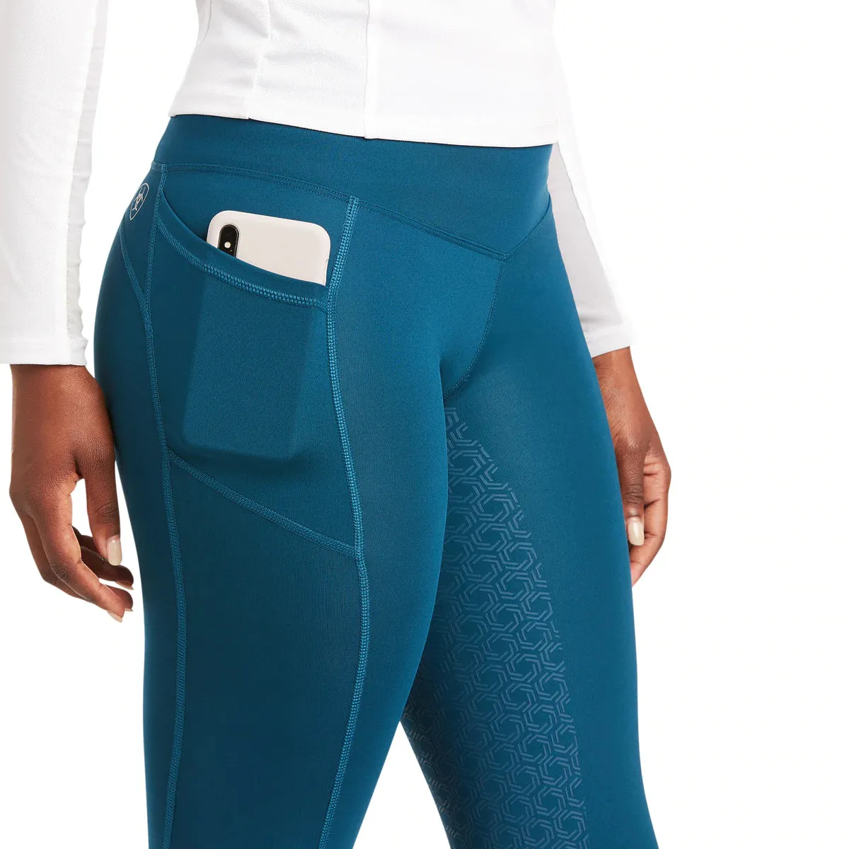 Ariat Ladies EOS Full Seat Tights Eurasian Teal