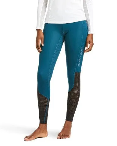 Ariat Tights Womens Full Seat Eurasian Teal