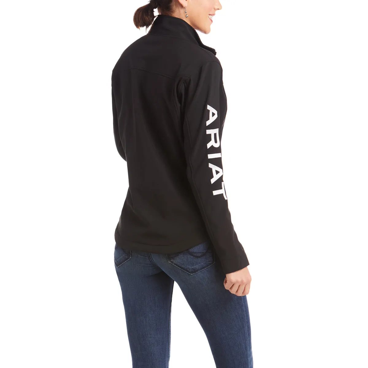 Ariat Womens New Team Softshell Jacket - Black