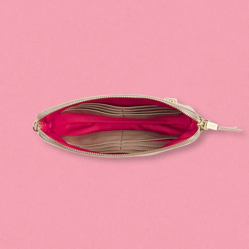 Arlington Milne Olivia Wallet, Putty