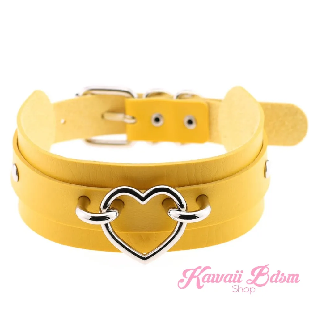 Baby Heart Collar - Silver