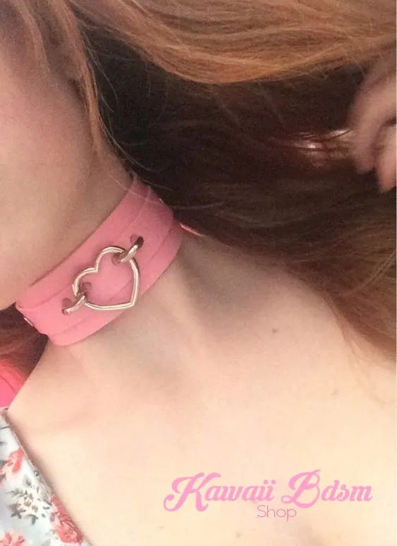 Baby Heart Collar - Silver