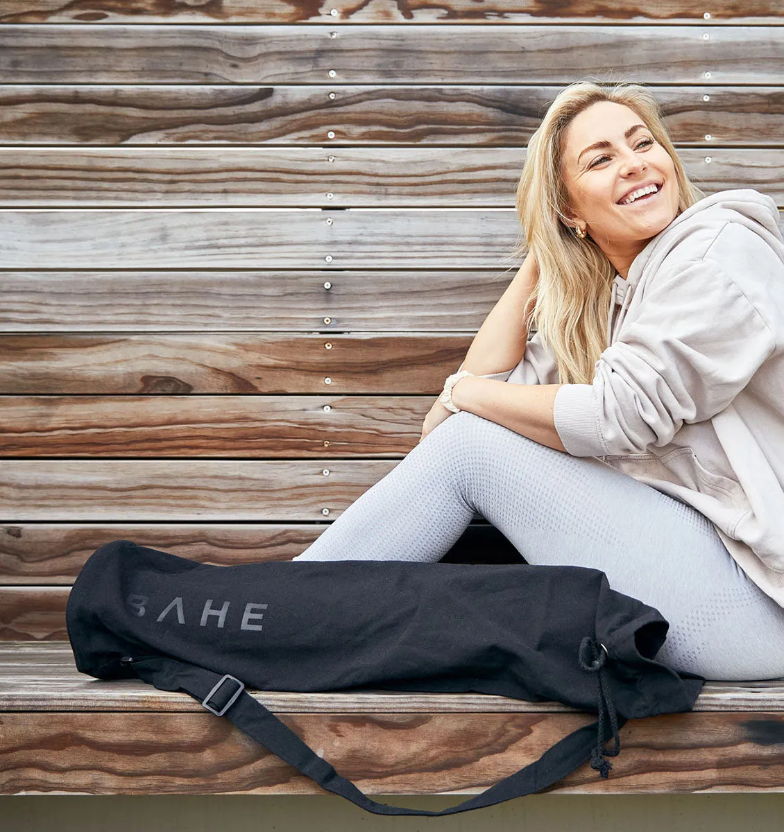 BAHE Essential Yoga Mat Bag - Anthracite