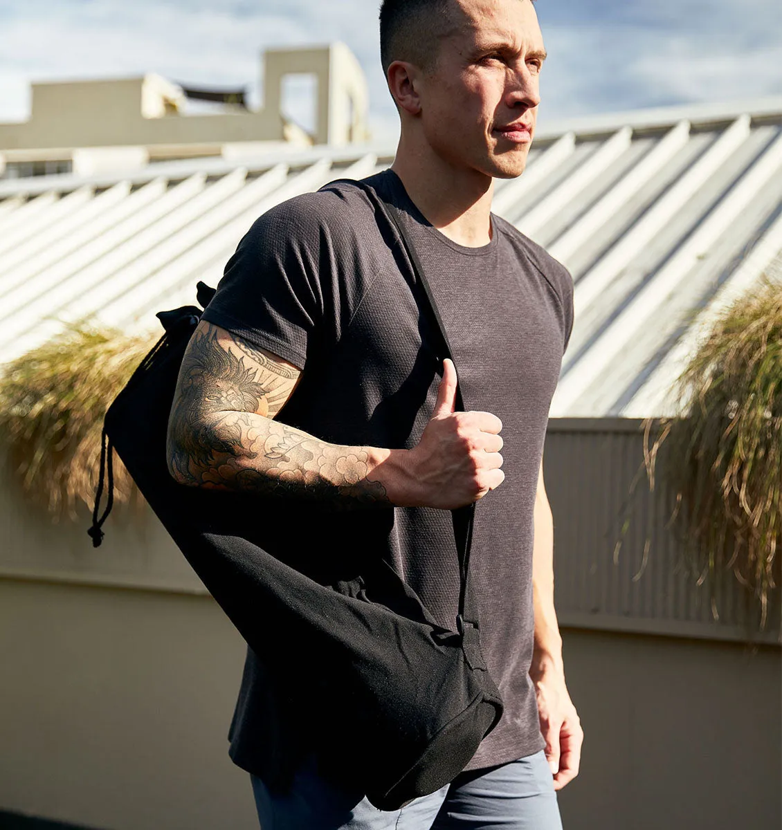 BAHE Essential Yoga Mat Bag - Anthracite