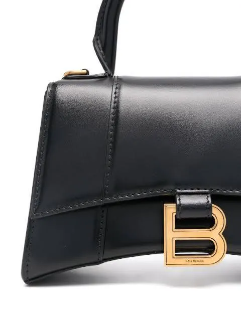Balenciaga Hourglass Leather Handbag