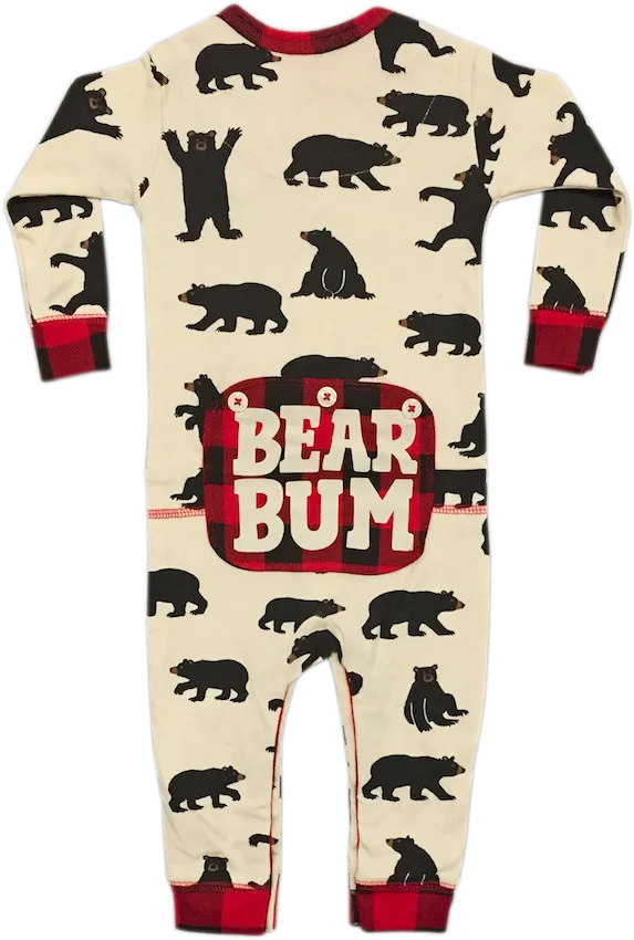 Bear Bum Alaska Infant Union Suit